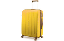 Carlton Phoenix Large 4 Wheel Trolley Case - Yellow